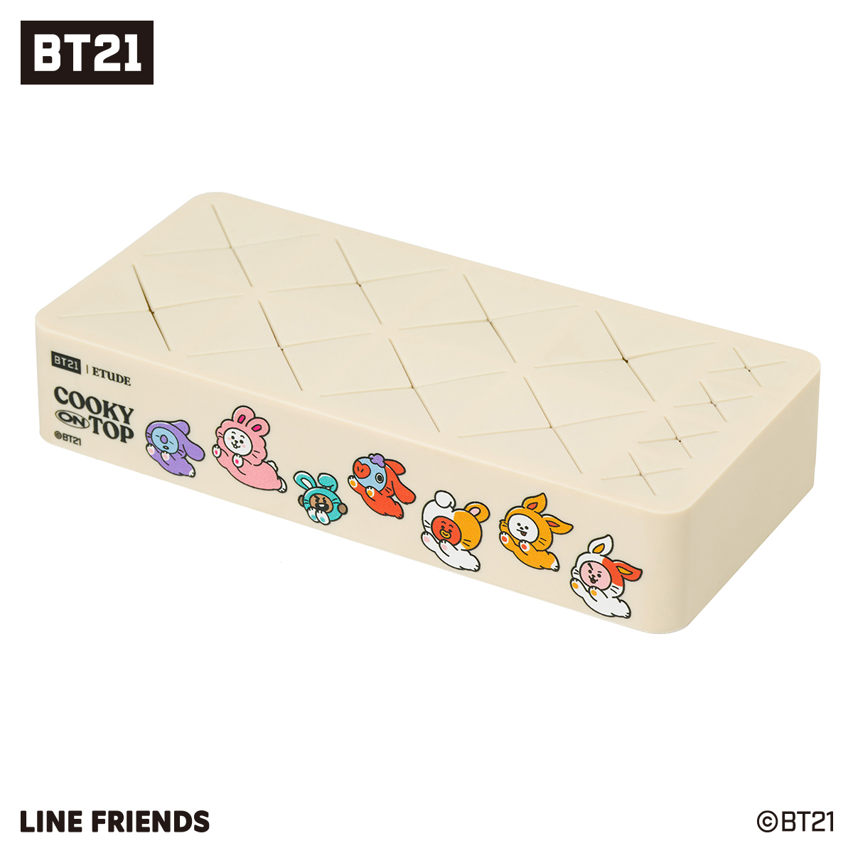 アイボリー×レッド 新品未開封☆BT21 エチュードハウス ティント